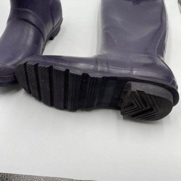 Hunter Purple Tall‎ Rain Boots - Picture 3 of 5